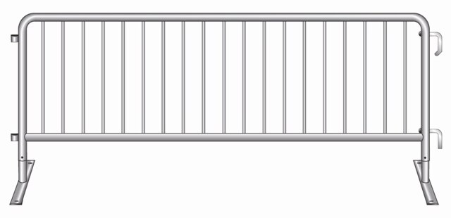 Flat Foot Portable Fence Panels